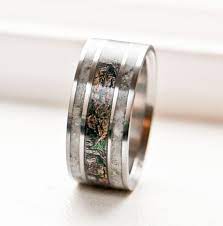 The Rio Camo Antler Wedding Band Staghead Etsy Camo Wedding Rings Mens Wedding Rings Mens Camo Wedding Bands