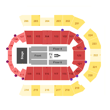 Spokane Arena Spokane Tickets Schedule Seating Chart