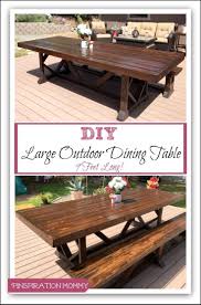 Www Pinspirationmommy Com 526 Invalid Ssl Certificate Outdoor Dining Table Diy Dining Table Diy Patio Table