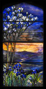 River Of Life Window By Louis Comfort Tiffany American Stained Glass Genre Art Nouveau Tiffany Stained Glass Windows Stained Glass Tiffany Stained Glass