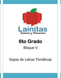 Atlas de geografía sexto grado pdf. 6to Grado Bloque 5 Sopa De Letras Pdf