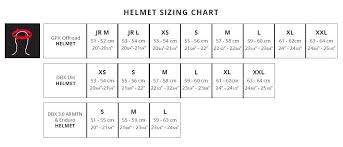 leatt sizing charts motorcycle stuff