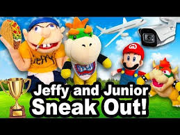 Sml Movie Jeffy And Junior Sneak Out Youtube In 2020 Youtube Videos Music Battle Tops Sanic Memes
