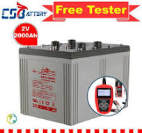 Csbattery 2V 2000ah Rechargeable Bateria Super Power Lead-Acid Battery for Solar/Excavators/Data Center/Amy