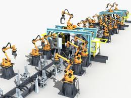 3d Robot Welding Production Model Turbosquid 1227749 Technology Wallpaper Robot Robotic Welding