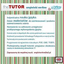 Bab.la nie jest odpowiedzialne za ich brzmienie. Korepetycje Online Lublin Poznan Gdansk Szczecin Kielce Oferta Korepetycji Z Angielskiego Dodana Przez Artur