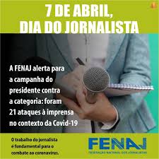 Conteúdos voltados a estudantes de jornalismo, com dicas e conhecimentos see more of academia do jornalista on facebook. Ao Jogar Apoiadores Contra Jornalistas Bolsonaro Prejudica Combate Ao Coronavirus Fenaj