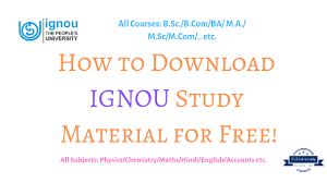 13.10.2021 · ignou courses list and fees 2021: Ignou Online Courses For B Ed