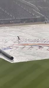 The man was taken into custody ― no ifs, ands, but definitely a butt. Come Out With Your Pants Up Streaker Turns Infield Into A Slip N Slide During Nats Rain Delay