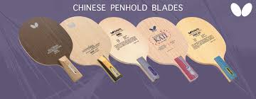Chinese Penhold Blades By Butterfly Butterfly Online
