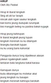 Sajak merupakan salah satu jenis puisi yang tidak terikat dengan aturan. Contoh Sajak Bahasa Sunda Cara Golden