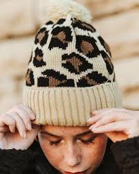 Since it was actually chilly today thought I'd post some new beanies I got  in Such cute patterns,plus they have a warm fuzzy lining inside- can't beat  that! $15 each