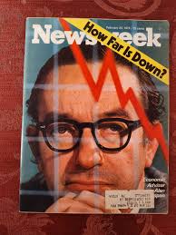 NEWSWEEK February 24 1975 Feb 2/24/75 ALAN GREENSPAN AYN RAND CHER TOM  SNYDER