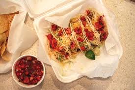 We had the mixed fajitas, honduran tacos and tostadas. Tamiami Tacos Offers Budget Friendly Mexican Food Inside An Exxon Station Sarasota Magazine