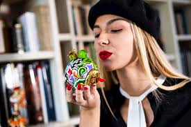 Tom's Drag Frogs king Marvin White hand painted