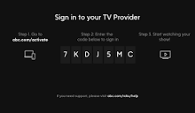 How do I activate my streaming device and sign in to my TV ...
