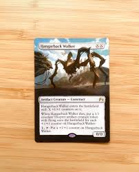 Create a 0/1 colorless pest artifact creature token. Altered Hangarback Walker Magictcg