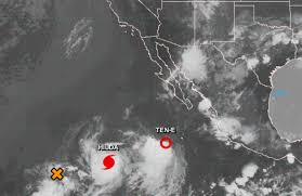 Últimas noticias de huracanes en cnn.com. Trayectoria Del Huracan Hilda Y De La Tormenta Tropical Ten E Por El Pacifico