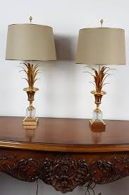 Ylight nordic ostrich feather table lamp palm tree stand light interior lighting home deco art bedside lamps living room table light,black. Lot Art Boulanger Table Lamp Palm Tree 2