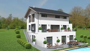 Satteldachhaus 248m Derhausblogger Landhaus Plan Haus Hanglage Haus