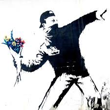 Banksy is without doubt the world's most famous and celebrated graffiti artist. Leinwandbilder Banksy Graffiti Bethlehem Palestine Graffiti Detail