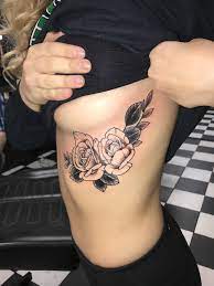 Rib Cage Rose Tattoo Cute Rib Tattoos For Women Rose Tattoos For Women Rib Cage Tattoos For Women