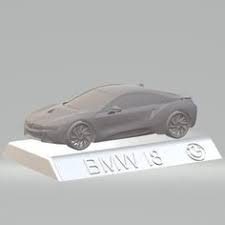 Bmw I8 3d Car Model High Quality 3d Printing Stl File Car Model Bmw Bmw I8