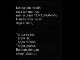 Perayaan tahunan ini dihormati sebagai salah satu dari rukun islam. Puisi Menyambut Bulan Ramadhan Youtube