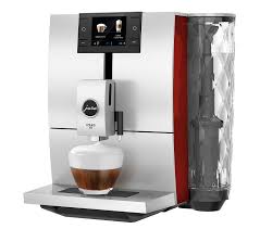 Kona coffee metallic exterior, black interior Jura Ena 8 Sunset Red Automatic Coffee Machine 15282