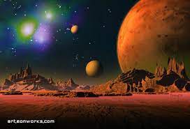 Space Pictures Space Landscape Green Nebula Space Art Prints Space Art Space Pictures Space Art Gallery