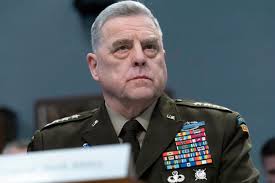 🚨General Mark Milley says he fears he could be “recalled to uniform” under  the Trump administration and court-martialed. What's your reaction?