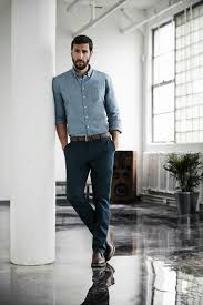 Stylish Man Standing Mens Casual Outfits Business Casual Men Mens Fashion Business