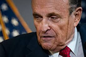 Giuliani took questions from reporters and appeared to become increasingly uncomfortable. Everybody S Got Some Feelings About Rudy Giuliani S Hair Dye Mishap