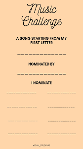 This music challenge template is brand new and available in 3 alternate colors to post to your instagram stories. Music Challenge Trending Instagarm Challenge Music Challenge Template Chai Studying Music Challenge Instagram Story Trending Music