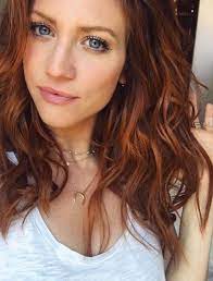 She looks beautiful, as she did with her original hair, and if the. Brittany Snow Hair Trends Hair Styles Dark Red Hair Color Hair Color Auburn