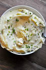 Garlic Chive Cream Cheese Vegan Mashed Potatoes Rabbit And Wolves Recipe Cream Cheese Mashed Potatoes Cheese Mashed Potatoes Vegan Mashed Potatoes