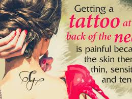 The pain level of a tattoo can vary based on many factors, including where on your body you plan to get inked. Wondering If Back Of The Neck Tattoos Are Painful Think No More Thoughtful Tattoos