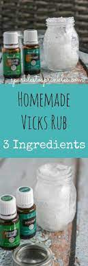 Homemade Vicks Rub With Essential Oils Using Only 3 Ingredients Essential Oil Recipes Vicks Rub Living Essentials Oils