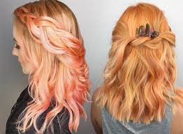 If you dyed your hair blonde but you don't like the exact shade, try using a clarifying shampoo to remove some of the toner from your hair. 67 Pretty Peach Hair Color Ideas How To Dye Your Hair Peach