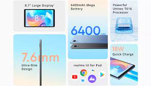 Realme Pad Mini: Kleinerer Konkurrent ...