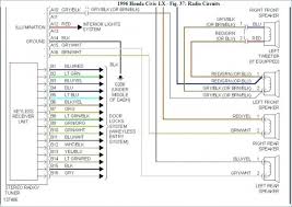 honda radio wiring color codes get rid of wiring diagram