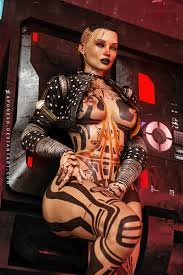 Mass effect cosplay porn