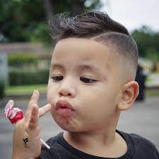 1.5 modern boys hard part haircut. 30 Toddler Boy Haircuts For 2021 Cool Stylish