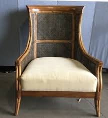Palecek Designer Rattan Dunhill Grand Lounge Chair Ebay Single Sofa Chair Cushions On Sofa Arm Chairs Living Room
