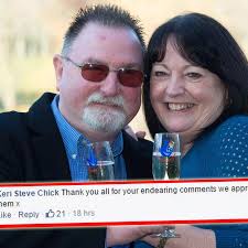 Could you find nicer lottery winners? Now Keri and Steve Chick even thank  the readers who commented
