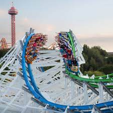 After the battle was won, colossus remained in the u.s. Go Coaster Crazy At Six Flags Magic Mountain In California