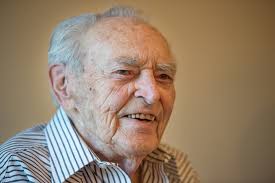 Harry Camp celebrates 106 years of forests, cribbage and love