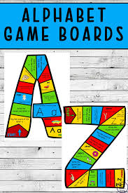 Alphabet sound game · 4. Alphabet Game Boards Simple Living Creative Learning