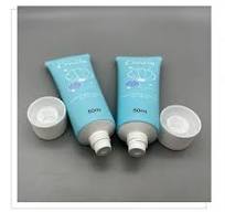 Lotion tubuh kosmetik perawatan kulit krim tangan biru ...
