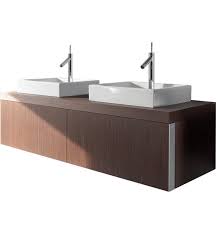 wall mount double bathroom vanity